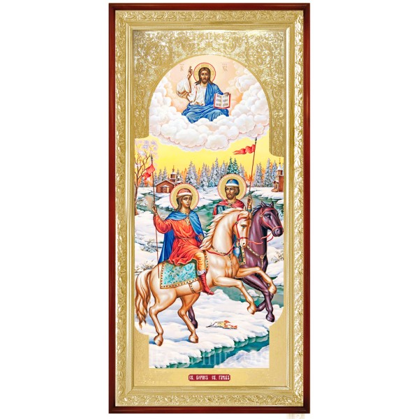 БОРИС І ГЛІБ, СВЯТІ БЛАГОВІРНІ КНЯЗІ-СТРАСТОТЕРПЦІ